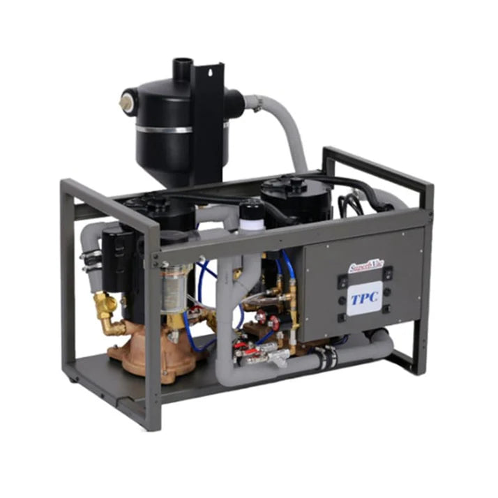 Superb Vac Wet Ring Vacuum, Twin Head, 2 x 1.2 HP motors, 6 User